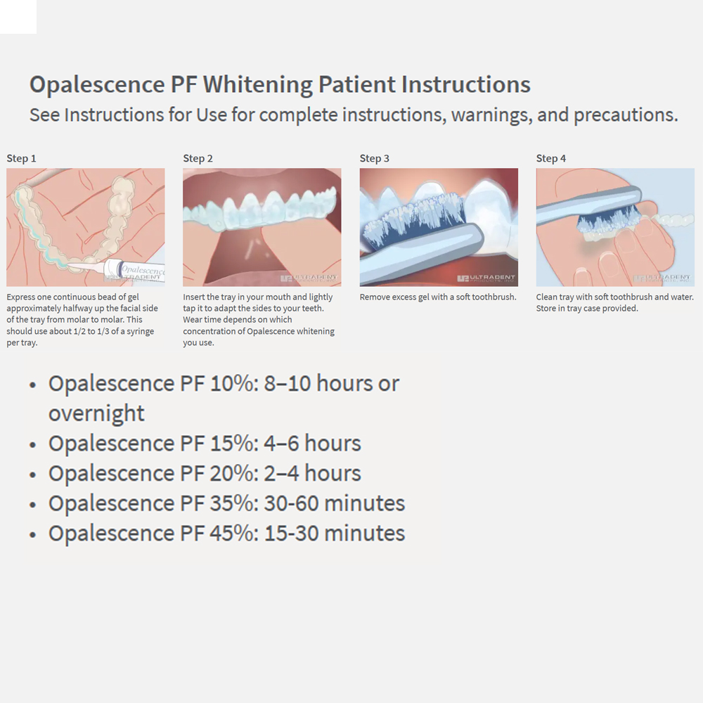 Opalescence Whitening 20% PF 2 - Teeth Whitening Near Me recension och pris