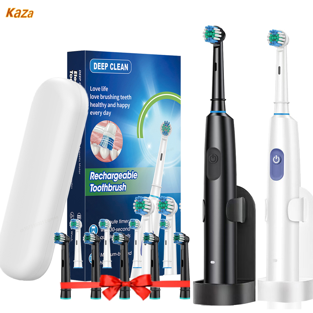 Electric Toothbrush with Holde - Teeth Whitening Kit recension och pris