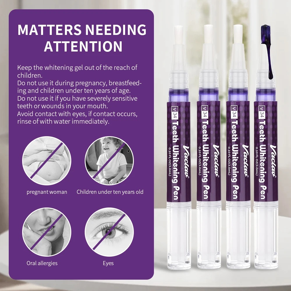 Vaclav V34 Purple Teeth Whiten - Teeth Whitening Near Me recension och pris